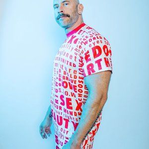 WALTER VAN BEIRENDONCK WORDS TEE F/W 20  W:AR